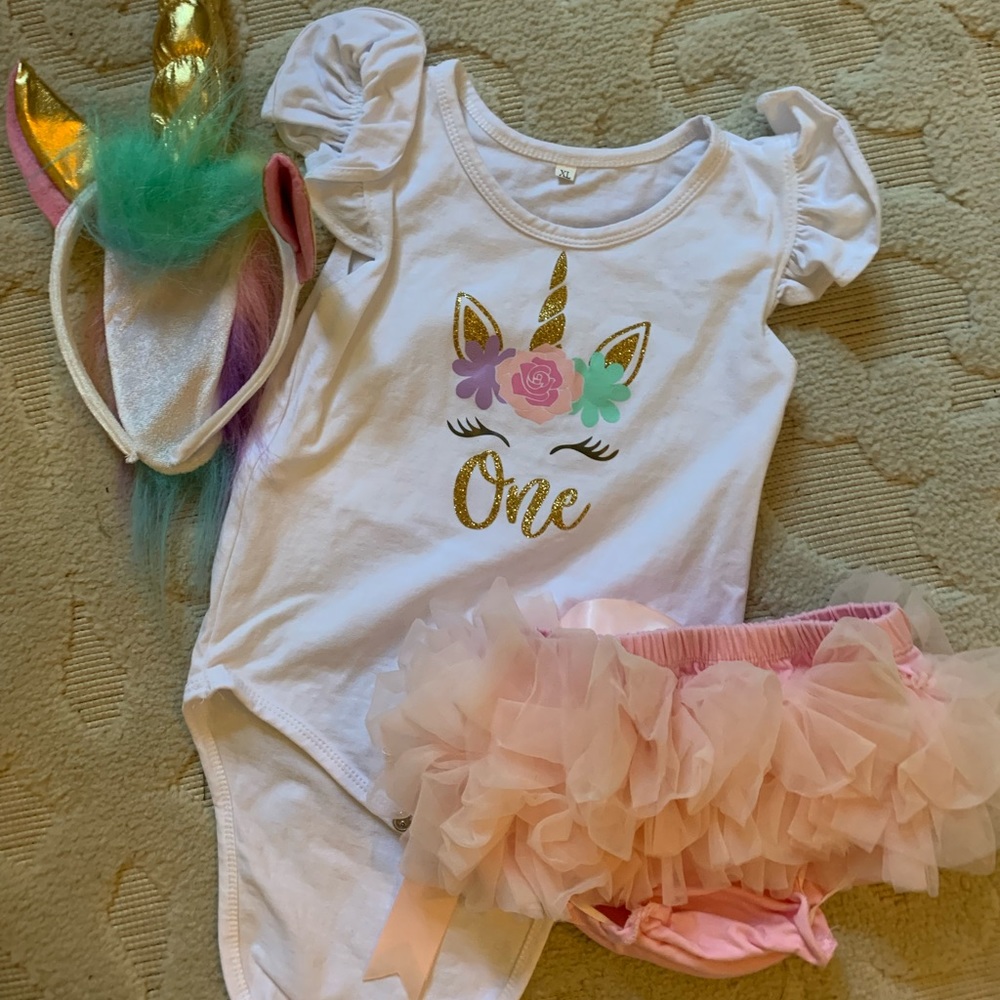 First Birthday Unicorn Bundle